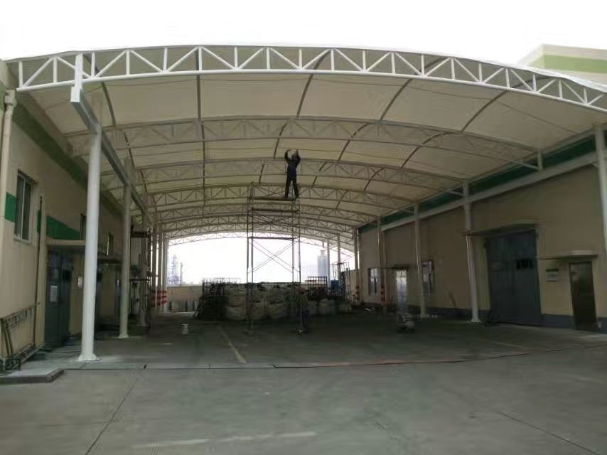 膜結(jié)構(gòu)通道雨棚